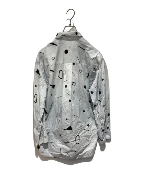 MARNI（マルニ）MARNI (マルニ) 総柄コットンシャツ ホワイト サイズ:46の古着・服飾アイテム