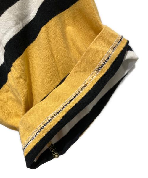 MARNI（マルニ）MARNI (マルニ) ボーダーカットソー イエロー サイズ:46の古着・服飾アイテム