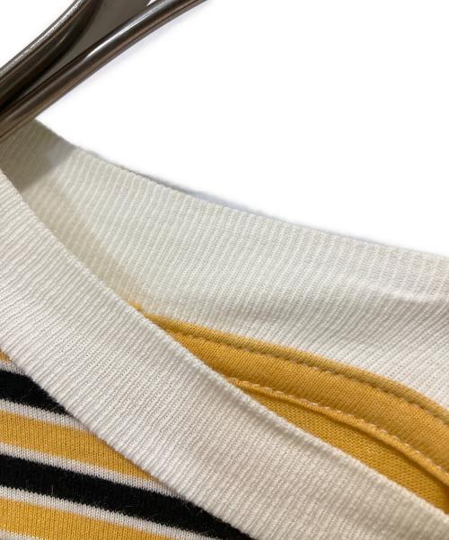 MARNI（マルニ）MARNI (マルニ) ボーダーカットソー イエロー サイズ:46の古着・服飾アイテム