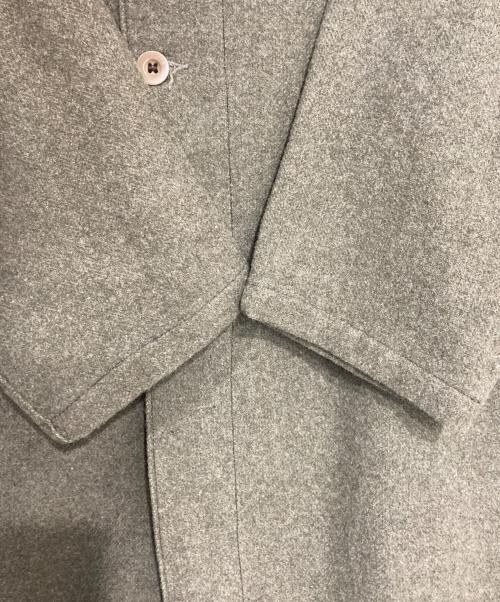 スウェーデン軍（スウェーデン軍）スウェーデン軍 (スウェーデン軍) 40s ウールノーカラーコート オリーブ サイズ:3の古着・服飾アイテム