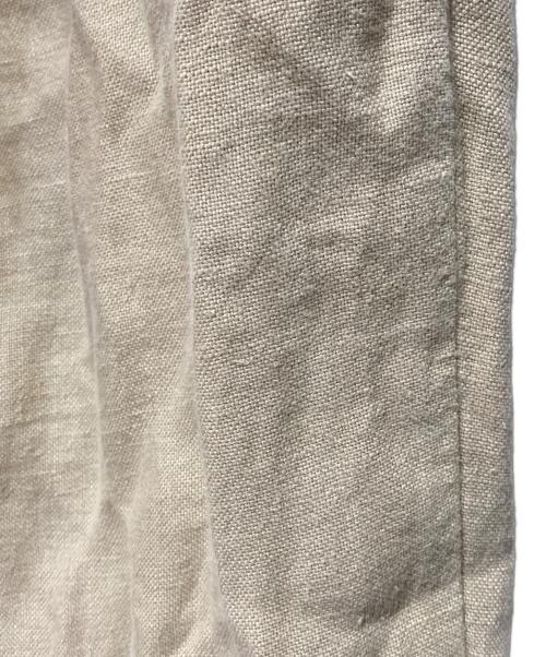 POLO RALPH LAUREN（ポロ・ラルフローレン）POLO RALPH LAUREN (ポロ・ラルフローレン) 2タックリネンスラックス ベージュ サイズ:W36の古着・服飾アイテム