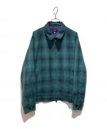 Needles（ニードルズ）の古着「Sport Jacket-Wool Shadow Plaid」｜グリーン