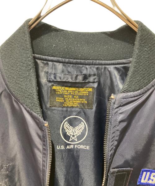 waiper（ワイパー）waiper (ワイパー) フライトジャケット ネイビー サイズ:42の古着・服飾アイテム