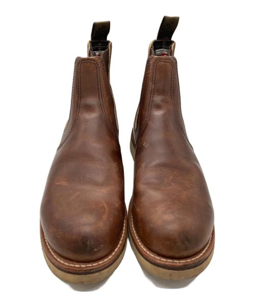 RED WING（レッドウィング）RED WING (レッドウィング) CLASSIC CHELSEA BOOTS ブラウン サイズ:28cmの古着・服飾アイテム