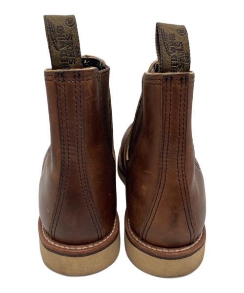 RED WING（レッドウィング）RED WING (レッドウィング) CLASSIC CHELSEA BOOTS ブラウン サイズ:28cmの古着・服飾アイテム