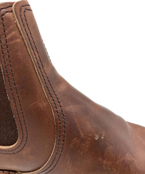 RED WING（レッドウィング）RED WING (レッドウィング) CLASSIC CHELSEA BOOTS ブラウン サイズ:28cmの古着・服飾アイテム