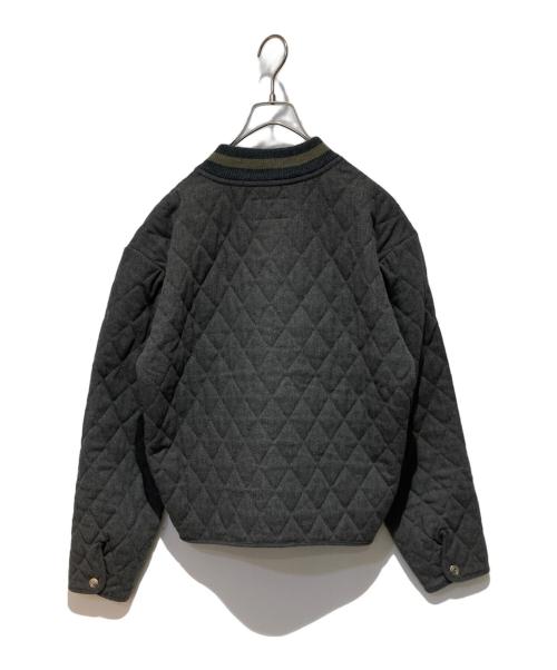 ARMANI JEANS（アルマーニジーンズ）ARMANI JEANS (アルマーニジーンズ) キルティングジャケット グレー サイズ:48の古着・服飾アイテム