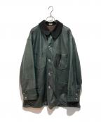 C.P COMPANYシーピーカンパニー）の古着「reversible leather jacket」｜ブラック