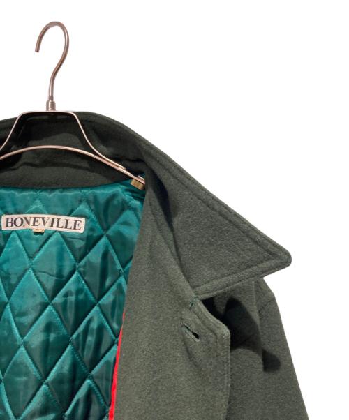 BONEVILLE（ボンネビル）BONEVILLE (ボンネビル) 裏地キルティングジャケット グリーン サイズ:48の古着・服飾アイテム