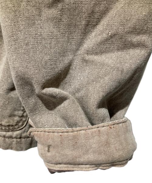 ARMANI JEANS（アルマーニジーンズ）ARMANI JEANS (アルマーニジーンズ) ロゴジャケット グレー サイズ:52の古着・服飾アイテム