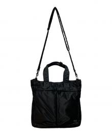 PORTER（ポーター）の古着「TANKER 2WAY TOTE BAG」｜ブラック