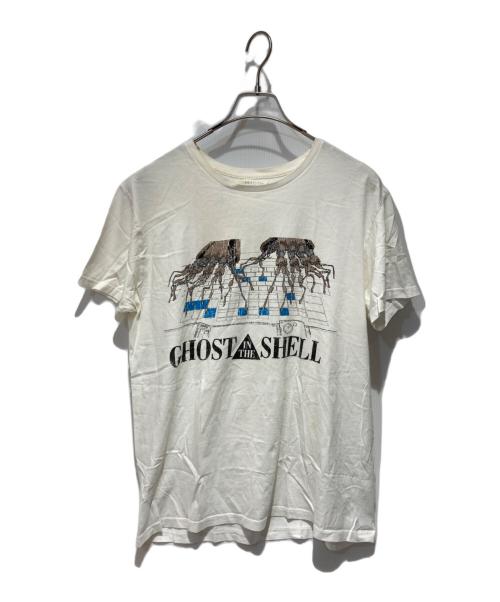 heroism（ヒロイズム）heroism (ヒロイズム) プリントTシャツ ホワイト サイズ:表記無しの古着・服飾アイテム