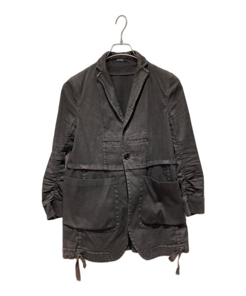 UNDERCOVER（アンダーカバー）UNDERCOVER (アンダーカバー) テーラードジャケット ブラウン サイズ:1の古着・服飾アイテム