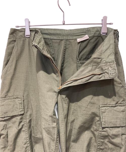 US ARMY（ユーエスアーミー）US ARMY (ユーエスアーミー) 60s ジャングルファティーグパンツ オリーブ サイズ:Ｓの古着・服飾アイテム
