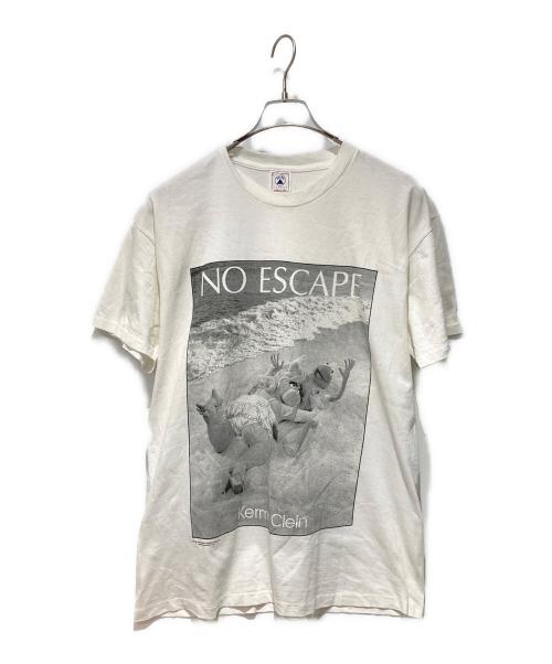DELTA（デルタ）DELTA (デルタ) 90s プリントTシャツ ホワイト サイズ:Lの古着・服飾アイテム