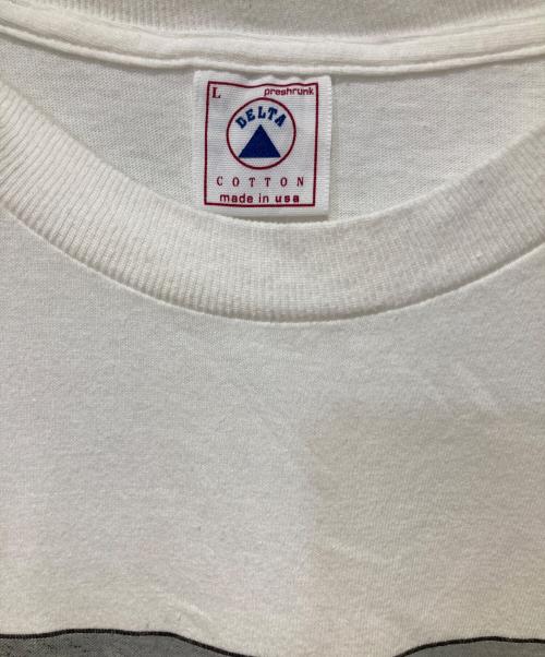 DELTA（デルタ）DELTA (デルタ) 90s プリントTシャツ ホワイト サイズ:Lの古着・服飾アイテム