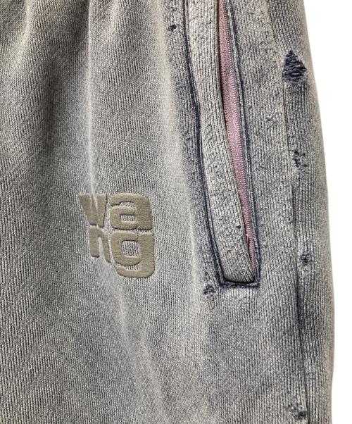 ALEXANDER WANG（アレキサンダー・ワン）ALEXANDER WANG (アレキサンダー・ワン) ロゴスウェットパンツ グレー サイズ:Mの古着・服飾アイテム