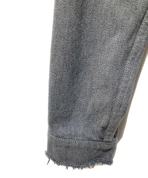 YOKE（ヨーク）YOKE (ヨーク) Graphpaper (グラフペーパー) 24AW CUT-OFF DENIM TRUCKER JACKET グレー サイズ:2の古着・服飾アイテム