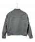 YOKE (ヨーク) Graphpaper (グラフペーパー) 24AW CUT-OFF DENIM TRUCKER JACKET グレー サイズ:2：25000円
