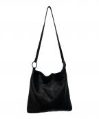 Mochiモチ）の古着「鹿革 square shoulder bag」｜ブラック