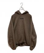 FOG ESSENTIALSフィアオブゴッド エッセンシャル）の古着「プルオーバーパーカー」｜ブラウン