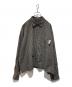 BEAMS（ビームス）の古着「CUT CHECK SHIRT」｜ブラック