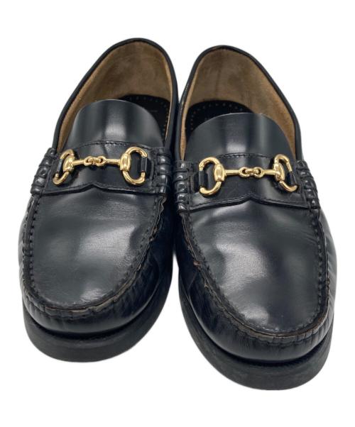 PARABOOT（パラブーツ）PARABOOT (パラブーツ) UNITED ARROWS (ユナイテッドアローズ) デッキローファー ブラック サイズ:23の古着・服飾アイテム