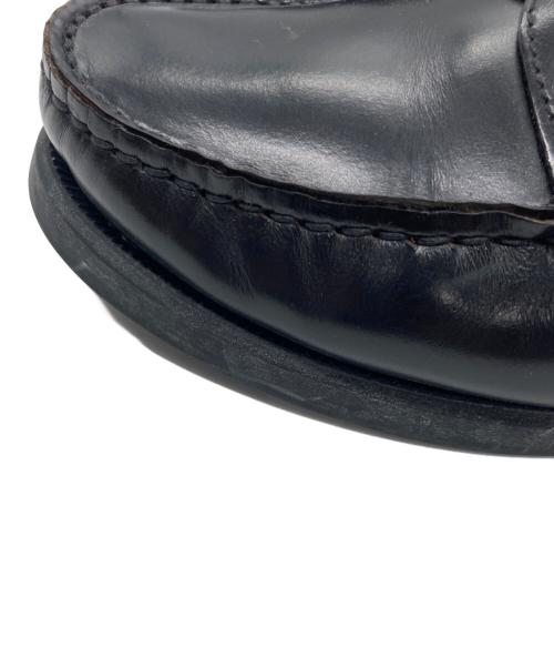 PARABOOT（パラブーツ）PARABOOT (パラブーツ) UNITED ARROWS (ユナイテッドアローズ) デッキローファー ブラック サイズ:23の古着・服飾アイテム