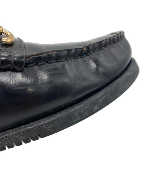 PARABOOT（パラブーツ）PARABOOT (パラブーツ) UNITED ARROWS (ユナイテッドアローズ) デッキローファー ブラック サイズ:23の古着・服飾アイテム
