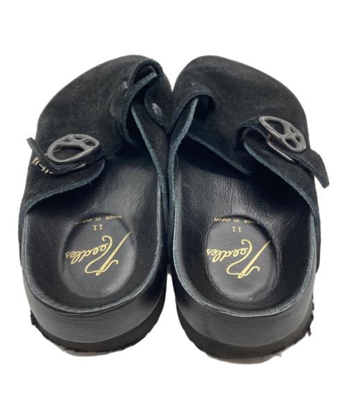 Needles（ニードルズ）Needles (ニードルズ) CLOG SANDAL SUEDE LTHR ブラック サイズ:11の古着・服飾アイテム