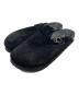 Needles（ニードルズ）の古着「CLOG SANDAL SUEDE LTHR」｜ブラック