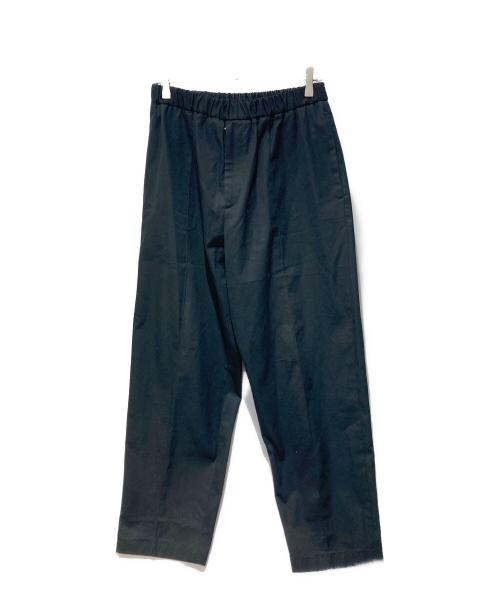 JIL SANDER（ジルサンダー）JIL SANDER (ジルサンダー) コットンイージーパンツ ブラック サイズ:46の古着・服飾アイテム
