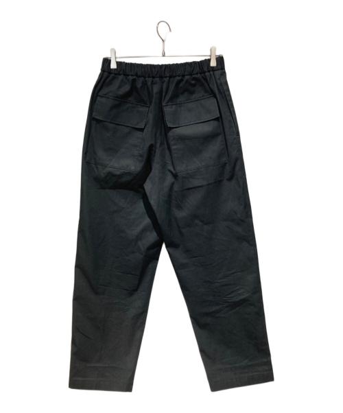JIL SANDER（ジルサンダー）JIL SANDER (ジルサンダー) コットンイージーパンツ ブラック サイズ:46の古着・服飾アイテム