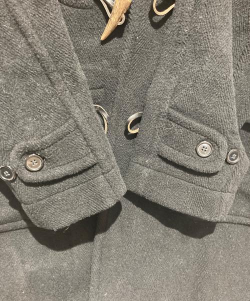 INVERTERE（インバーティア）INVERTERE (インバーティア) ダッフルコート ブラック サイズ:38の古着・服飾アイテム