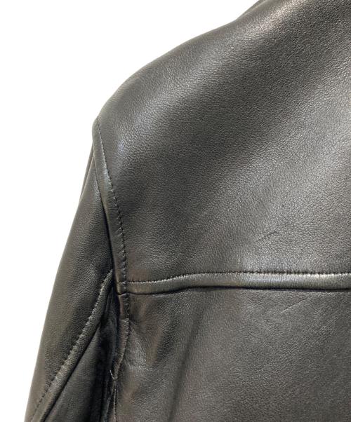 Schott（ショット）Schott (ショット) シングルブレストライダースジャケット ブラック サイズ:Mの古着・服飾アイテム
