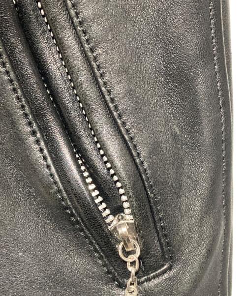 Schott（ショット）Schott (ショット) シングルブレストライダースジャケット ブラック サイズ:Mの古着・服飾アイテム