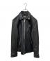 Schott（ショット）の古着「シングルブレストライダースジャケット」｜ブラック