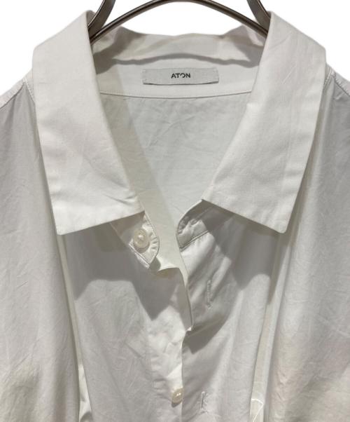 ATON（エイトン）ATON (エイトン) SUVIN BROAD STANDARD SHIRT ホワイト サイズ:04の古着・服飾アイテム