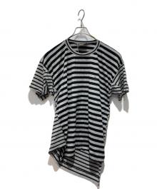 Vivienne Westwood man（ヴィヴィアン ウェストウッド マン）の古着「ボーダーカットソー」｜ブラック