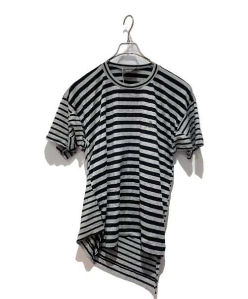 Vivienne Westwood man（ヴィヴィアン ウェストウッド マン）Vivienne Westwood man (ヴィヴィアン ウェストウッド マン) ボーダーカットソー ブラック サイズ:FREEの古着・服飾アイテム