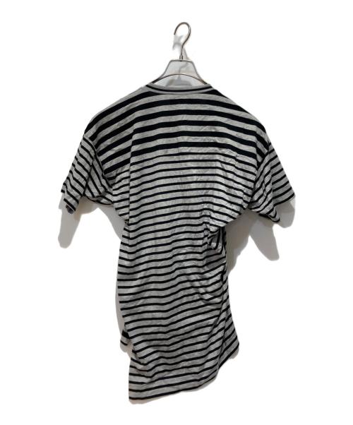 Vivienne Westwood man（ヴィヴィアン ウェストウッド マン）Vivienne Westwood man (ヴィヴィアン ウェストウッド マン) ボーダーカットソー ブラック サイズ:FREEの古着・服飾アイテム