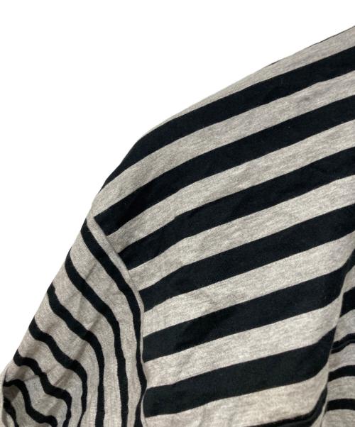 Vivienne Westwood man（ヴィヴィアン ウェストウッド マン）Vivienne Westwood man (ヴィヴィアン ウェストウッド マン) ボーダーカットソー ブラック サイズ:FREEの古着・服飾アイテム
