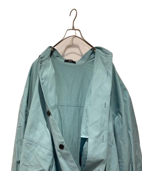 VUy（ヴウワイ）VUy (ヴウワイ) long coat ブルー サイズ:1の古着・服飾アイテム