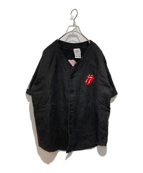 BROCKUM（ブロッカム）BROCKUM (ブロッカム) ベースボールシャツ ブラック サイズ:Ｌの古着・服飾アイテム