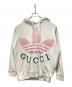 GUCCI（グッチ）の古着「jersey hooded sweatshirt」｜ホワイト