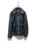 Schott（ショット）の古着「ポリスマンレザージャケット」｜ブラック