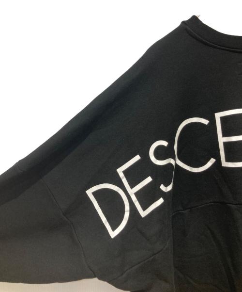DESCENDANT（ディセンダント）DESCENDANT (ディセンダント) PADDLE CREW NECK ブラック サイズ:2の古着・服飾アイテム