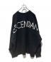 DESCENDANT (ディセンダント) PADDLE CREW NECK ブラック サイズ:2：10000円