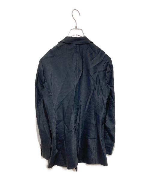 ANAYI（アナイ）ANAYI (アナイ) リネンストレッチダブル ジャケット ネイビー サイズ:36の古着・服飾アイテム