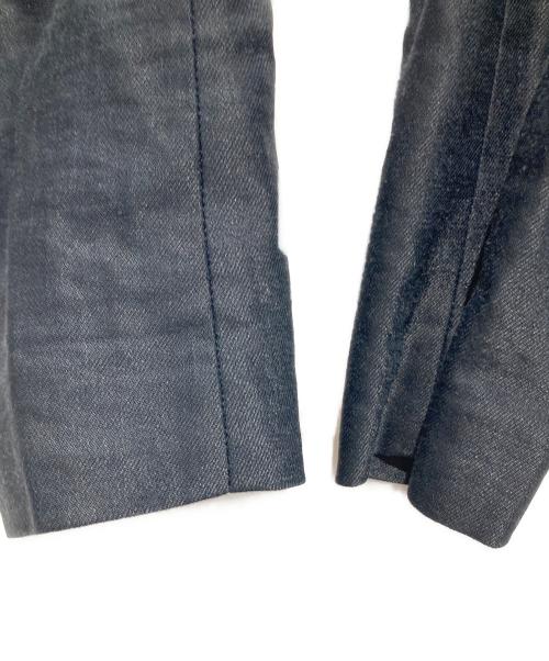 ANAYI（アナイ）ANAYI (アナイ) リネンストレッチダブル ジャケット ネイビー サイズ:36の古着・服飾アイテム